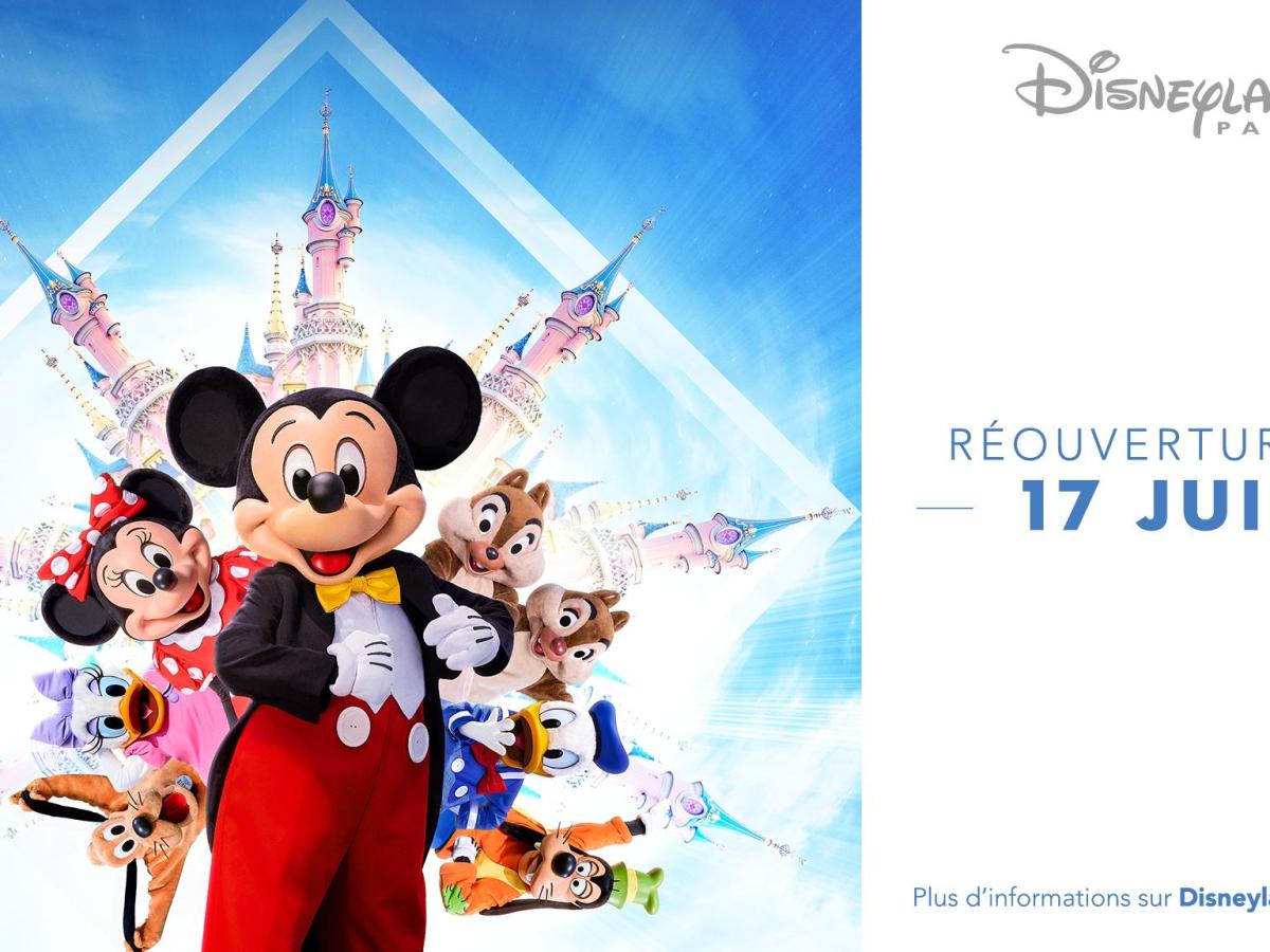 Parc Disneyland actualité : le Disneyland Paris resort va rouvrir ses portes !